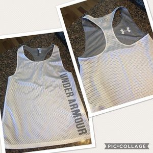 UA Under Armour Reversible Mesh tank Pinnie